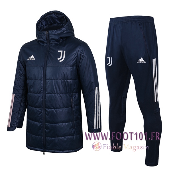 Doudoune De Foot Juventus + Pantalon Bleu Marin 2020/2021