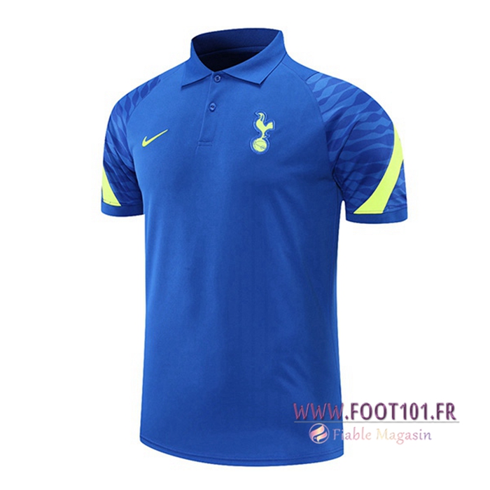 Polo Foot Tottenham Hotspur Bleu/Vert 2021/2022