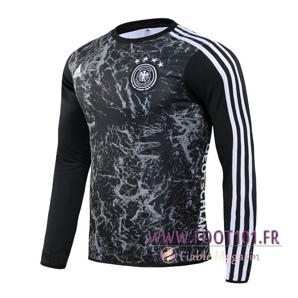 Sweatshirt Training Allemagne Noir 2019/2020