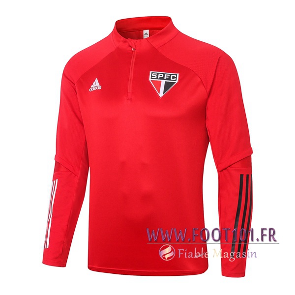 Training Sweatshirt Sao Paulo FC Rouge 2020/2021