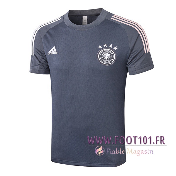 Training T-Shirts Allemagne Gris Fonce 2020/2021