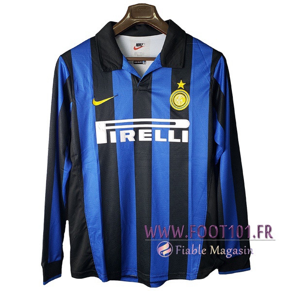 Maillot Retro Inter Milan Domicile Manche Longue 1997/1998