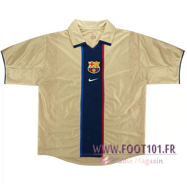 Maillot Retro FC Barcelone Exterieur 2001/2003