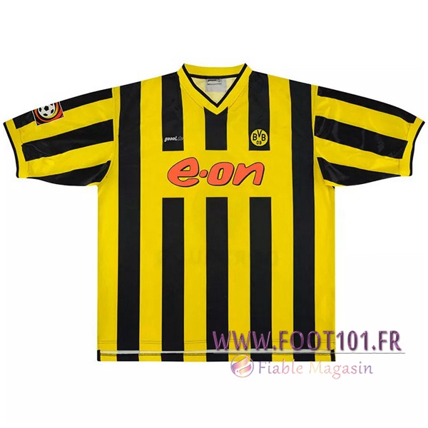 Maillot Retro Dortmund BVB Domicile 2000/2002