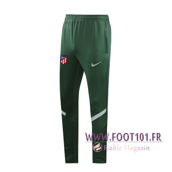 Training Pantalon Foot Atletico Madrid Vert 2020/2021