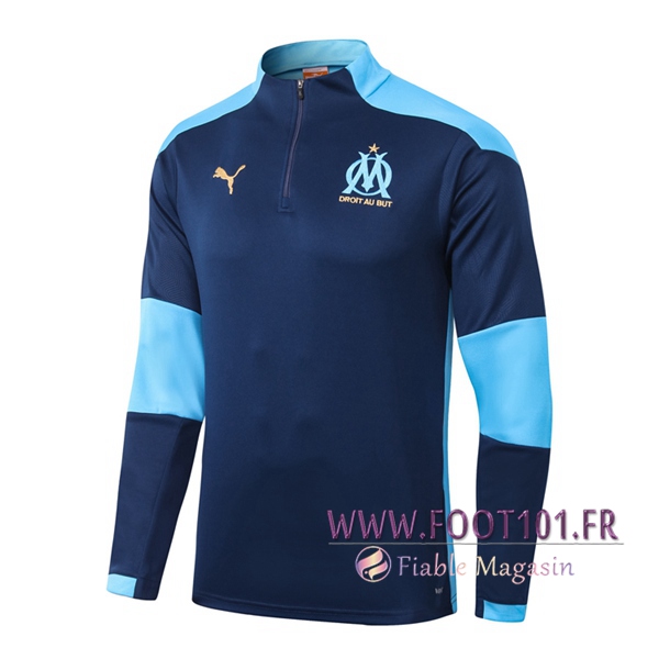 Training Sweatshirt Marseille OM Bleu 2020/2021