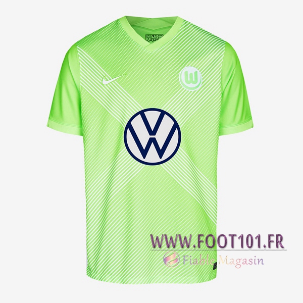 Maillot Foot Vfl Wolfsburg Domicile 2020/2021