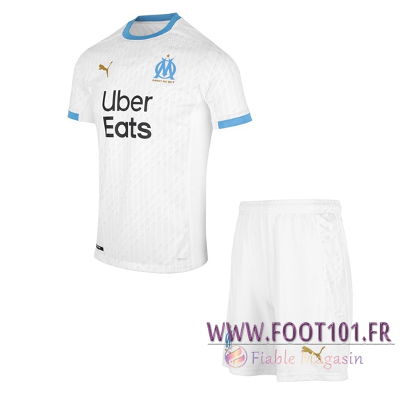 Maillot Foot Marseille OM Enfant Domicile 2020/2021