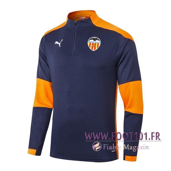 Training Sweatshirt Valencia Bleu Royal 2020/2021
