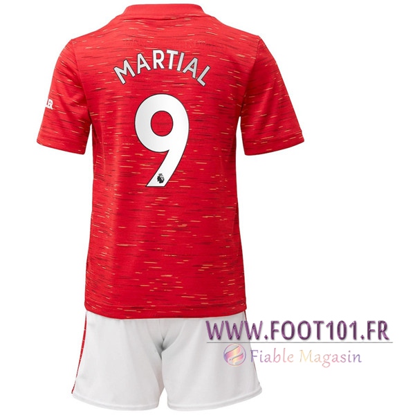Maillot de Foot Manchester United (Martial 9) Enfants Domicile 2020/2021