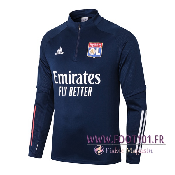 Training Sweatshirt Lyon OL Bleu 2020/2021
