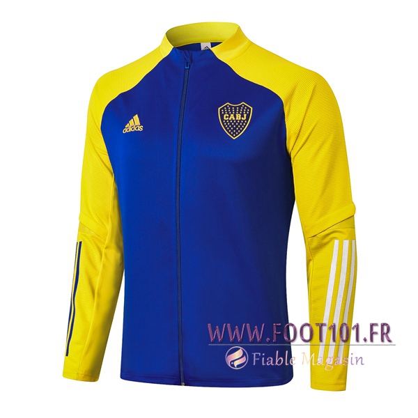 Nouveaux Veste Foot Boca Juniors Bleu 2020/2021