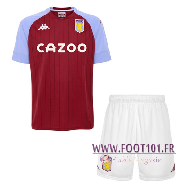 Maillot de Foot Aston Villa Enfant Domicile 2020/2021