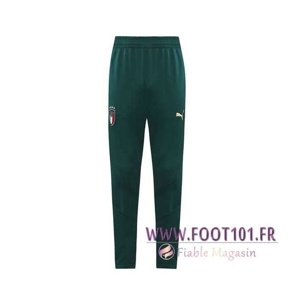 Training Pantalon Foot Italie Vert 2020/2021