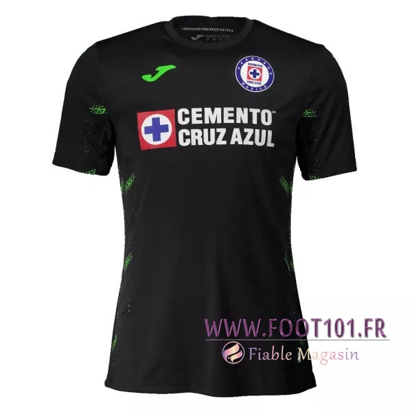 Maillot Foot Cruz Azul Gardien de But Noir 2020/2021