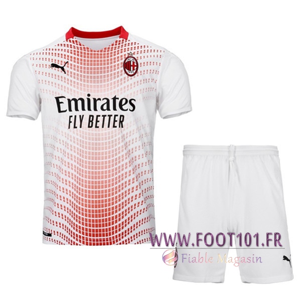 Maillot de Foot Milan AC Enfant Exterieur 2020/2021