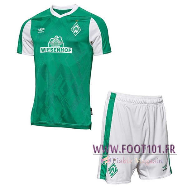 Maillot de Foot Werder Bremen Enfant Domicile 2020/2021
