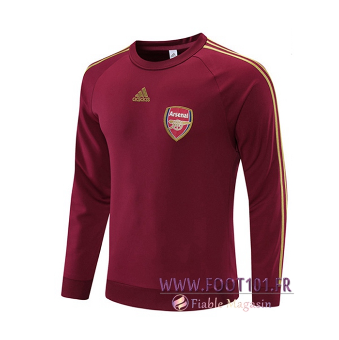 Sweatshirt Training FC Arsenal Rouge 2021/2022