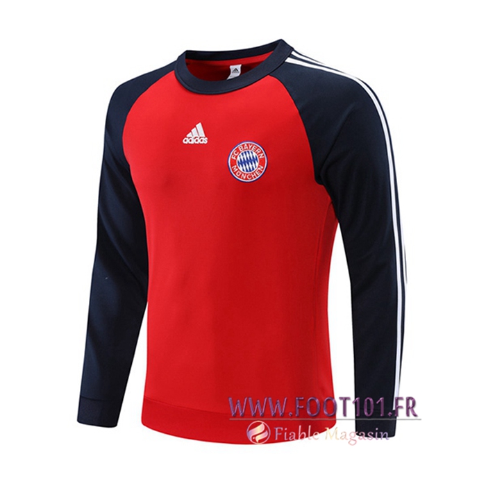 Sweatshirt Training Bayern Munich Rouge/Noir 2021/2022