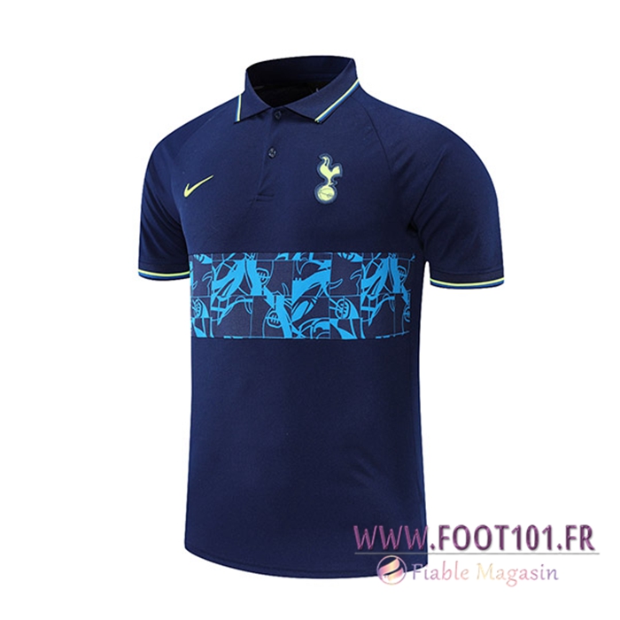 Polo Foot Tottenham Hotspur Bleu Marin/Bleu 2021/2022