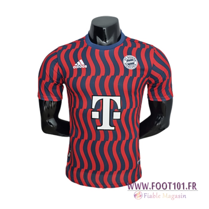 Training T-Shirts Bayern Munich Rouge/Bleu 2022/2023