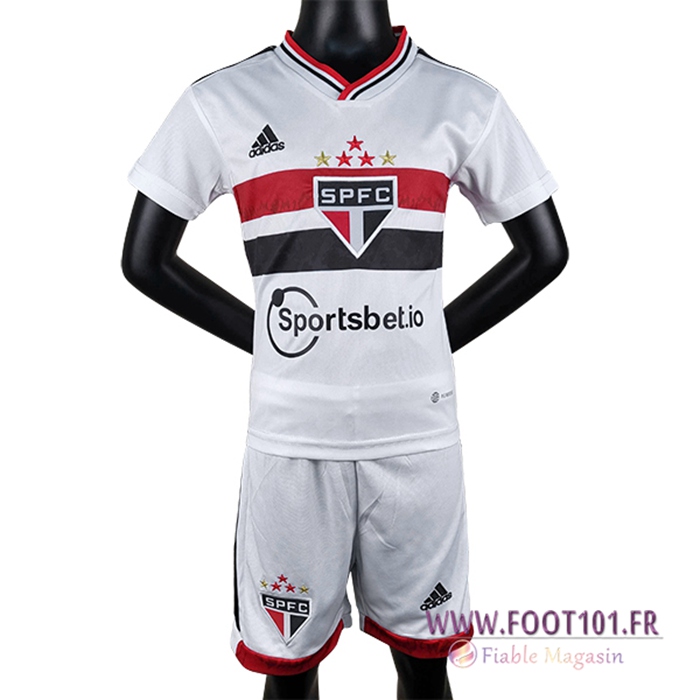 Maillot de Foot Sao Paulo FC Enfant Domicile 2022/2023