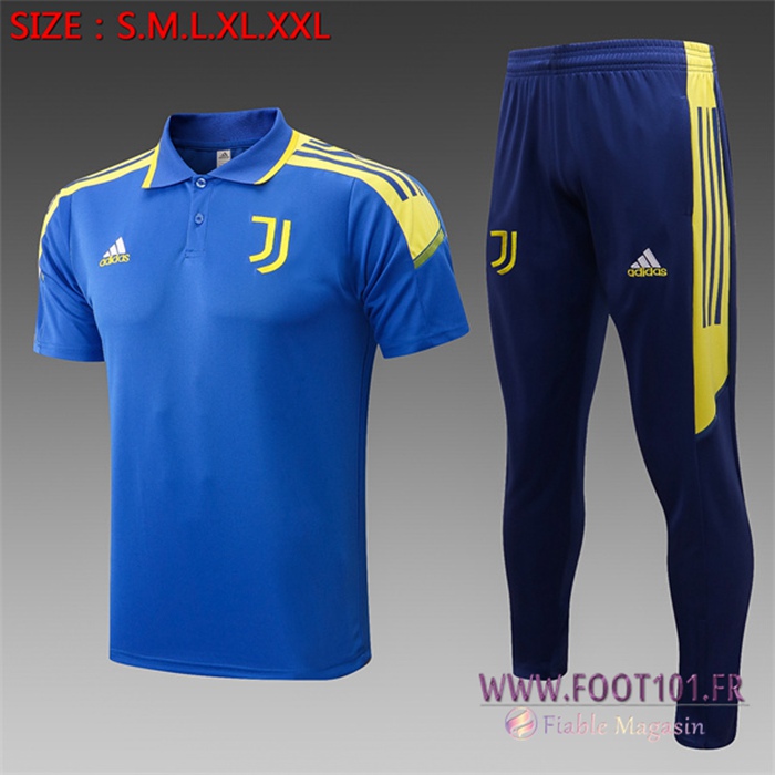 Ensemble Polo Juventus + Pantalon Bleu 2022/2023
