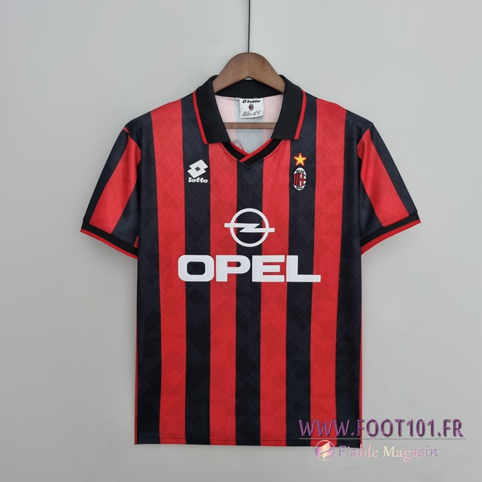 Maillot de Foot Milan AC Retro Domicile 1995/1996