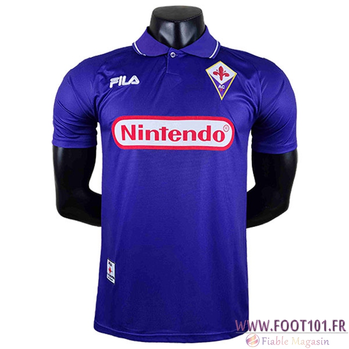 Maillot de Foot ACF Fiorentina Retro Domicile 1998/1999