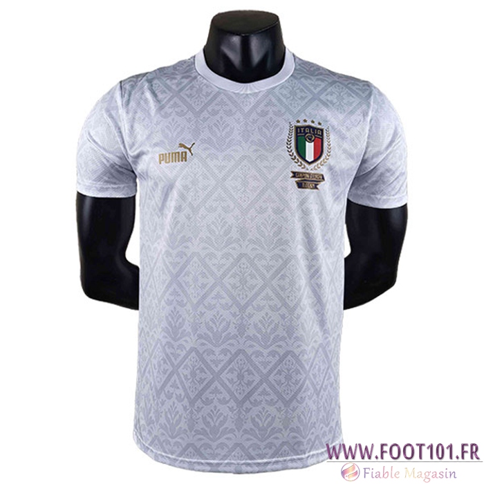 Maillot Equipe Foot Italie Commemorative Edition Blanc 2022