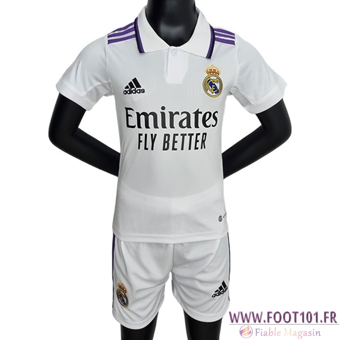 Maillot de Foot Real Madrid Enfant Domicile 2022/2023