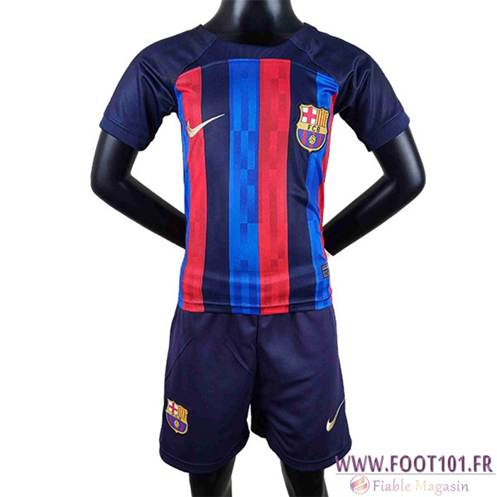 Maillot de Foot FC Barcelone Enfant Domicile 2022/2023