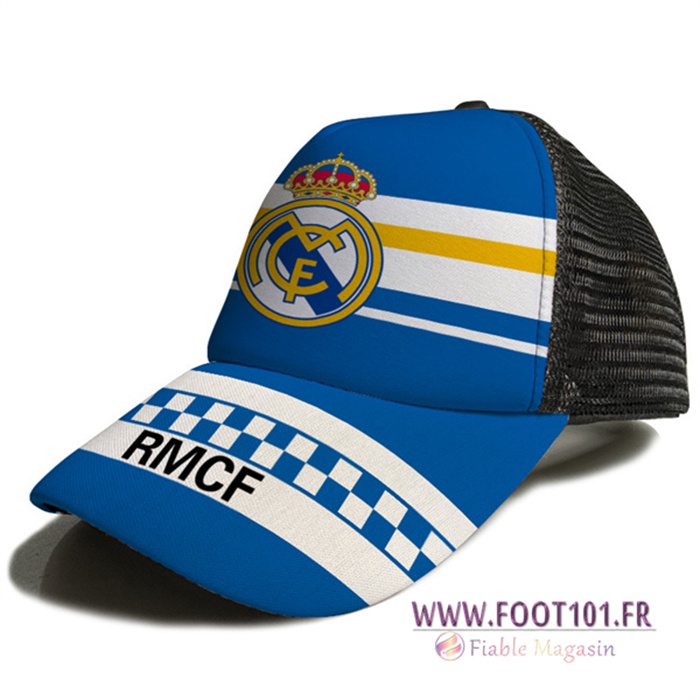 Casquette de Foot Real Madrid Bleu/Blanc 2023