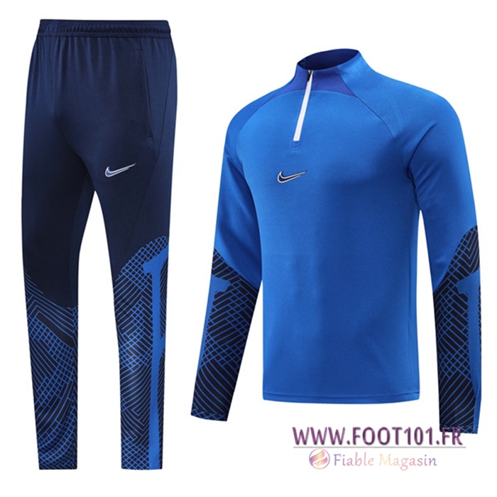 Ensemble Survetement de Foot Nike Bleu 2022/2023