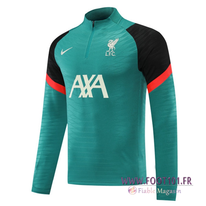Sweatshirt Training FC Liverpool Vert 2022/2023