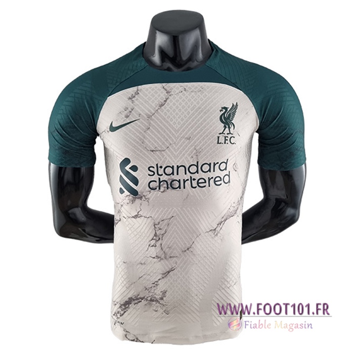 Maillot de Foot FC Liverpool Special Edition Blanc/Vert 2022/2023
