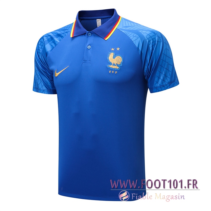 Polo Foot France Bleu 2022/2023
