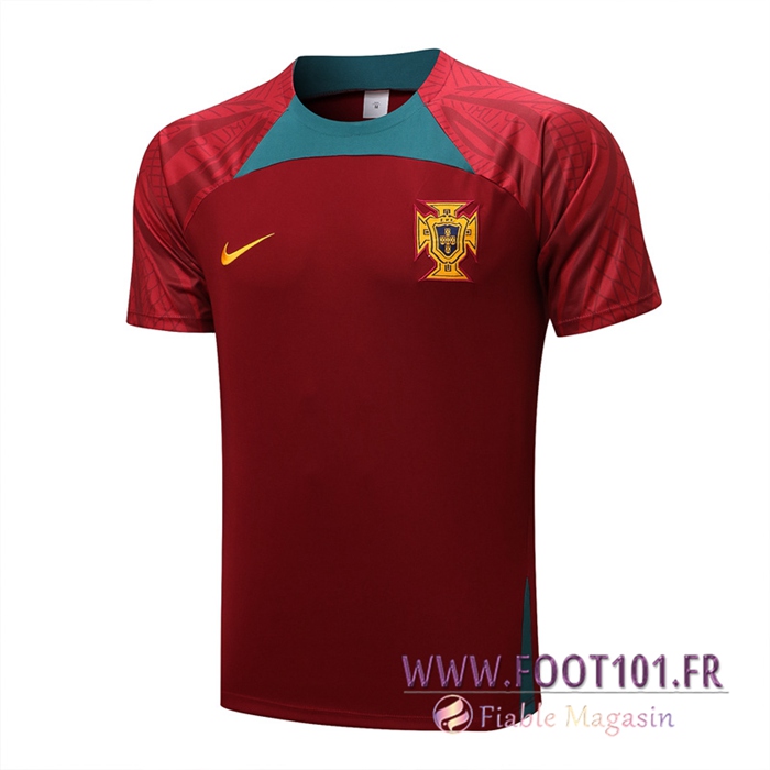 Training T-Shirts Portugal Rouge 2022/2023