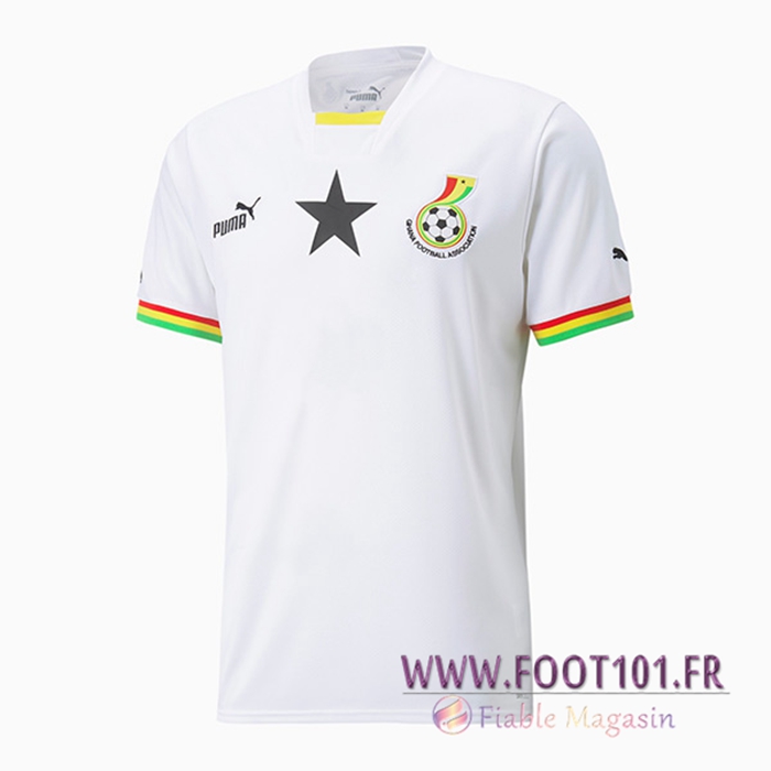 Nouveau Maillot Equipe Foot Ghana Domicile 2022/2023