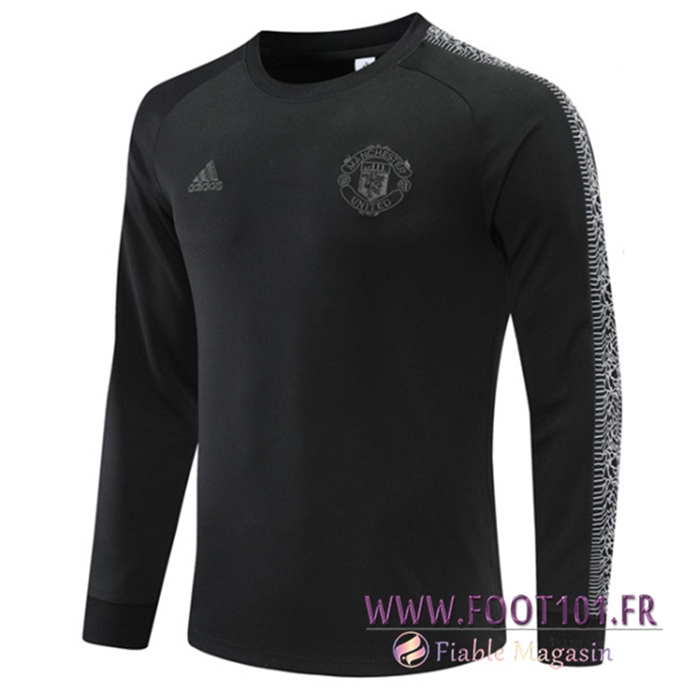 Sweatshirt Training Manchester United Noir 2022/2023