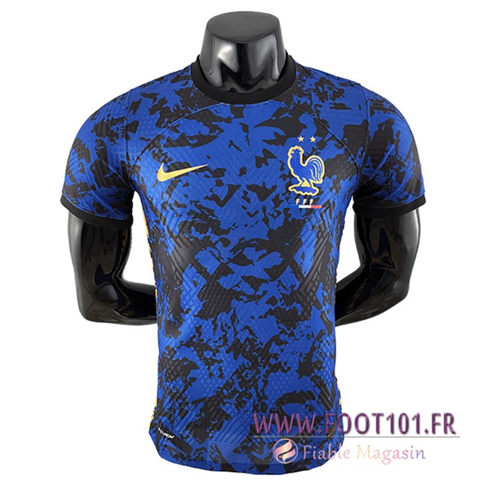 Maillot de Foot France Special Edition Bleu Coupe du monde 2022