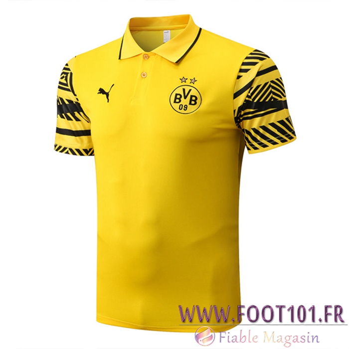 Polo Foot Dortmund BVB Jaune 2022/2023