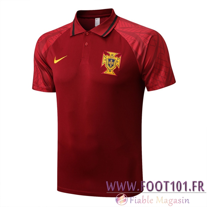 Polo Foot Portugal Rouge 2022/2023