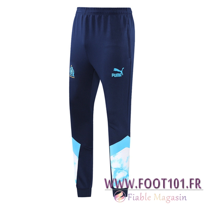 Pantalon Foot Marseille Bleu Marine 2022/2023