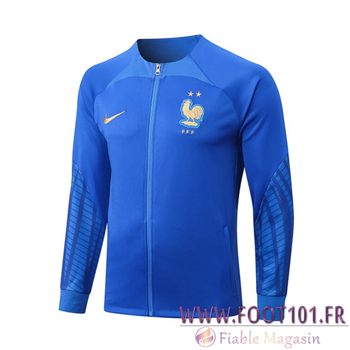 Veste Foot France Bleu 2022/2023