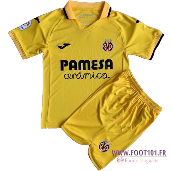 Nouveau Maillot de Foot Villarreal CF Enfant Domicile 2022/2023