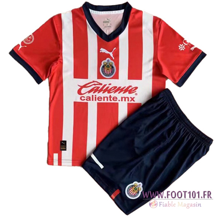 Maillot de Foot CD Guadalajara Enfant Domicile 2022/2023