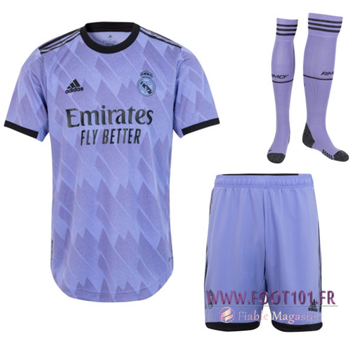 Ensemble Maillot Foot Real Madrid Exterieur (Short + Chaussettes) 2022/2023