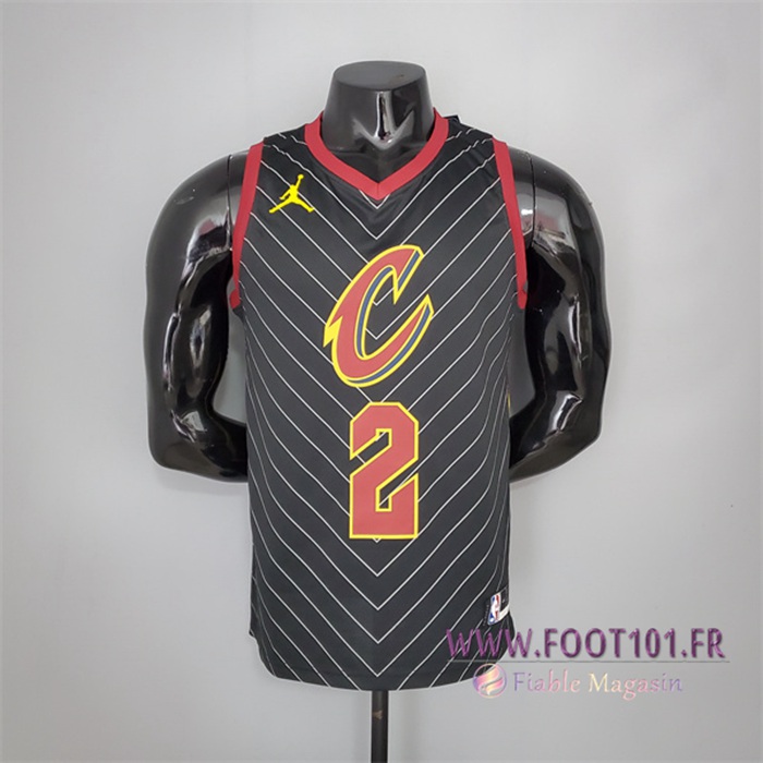 Maillot Cleveland Cavaliers (Irving #2) 2021 Noir Jordan Theme Limited Edition