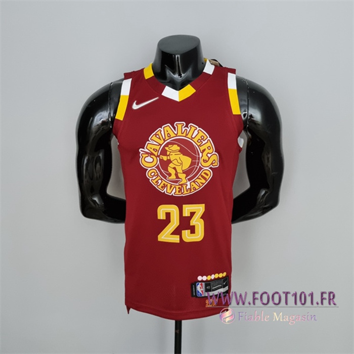 Maillot Cleveland Cavaliers (James #23) 2022 Rouge Urban Edition